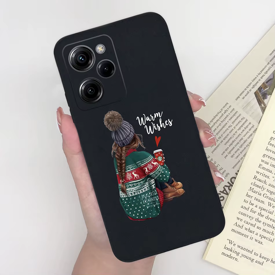 Funda de silicona mate para Xiaomi Poco X5 Pro Pilot Bear