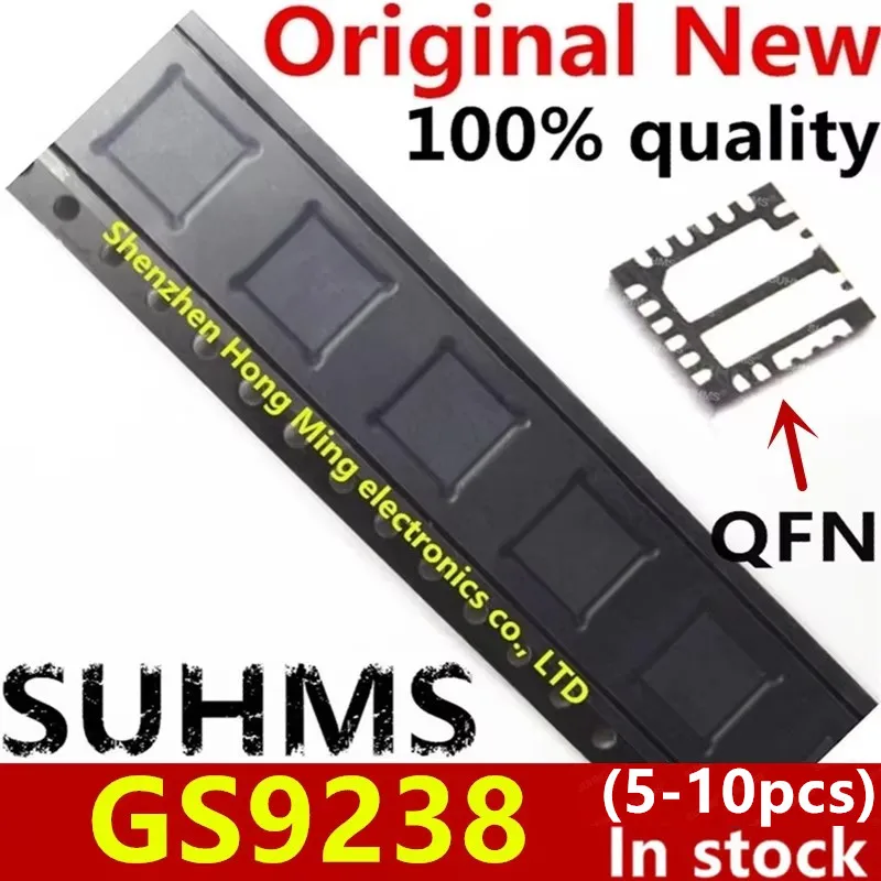 Imagen del chip GS9238TQ-R en encapsulado QFN-23