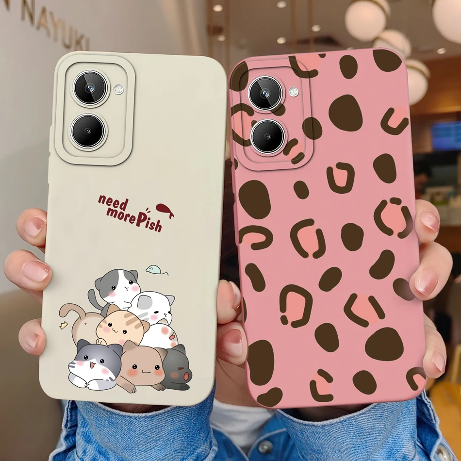 Funda Silicona Líquida Realme 10 Pro Plus Antideslizante Antigolpes - imagen 5