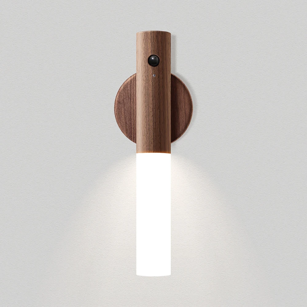 Lámpara LED Sensor PIR Luz Nocturna Magnética para Armario