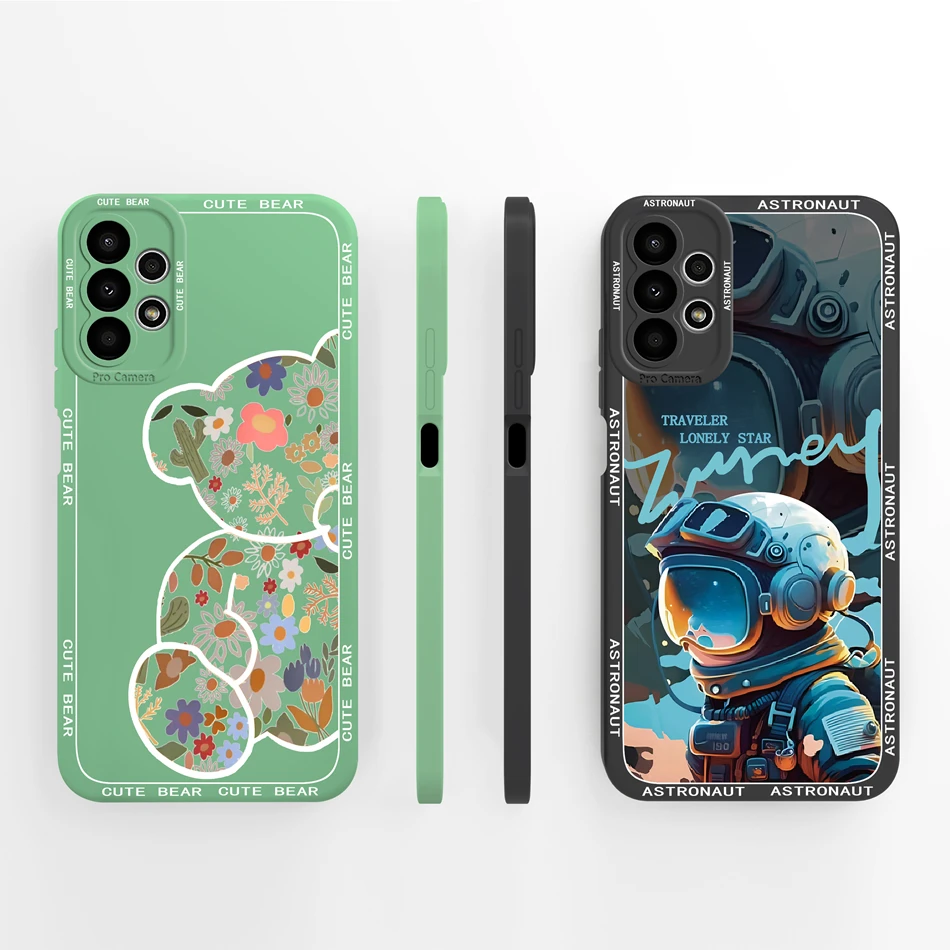 Funda Samsung Galaxy A13 silicona líquida anticaídas cobertura total - imagen 4