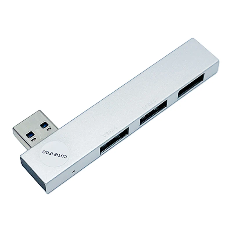 Hub USB conectado a portátil