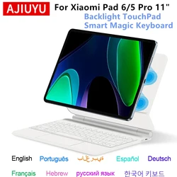 Teclado Huawei Xiaomi Pad 6 Pro 11 funda con soporte retroiluminado