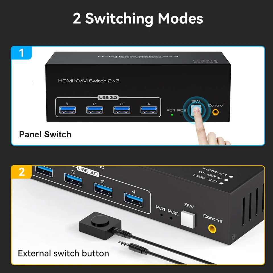 Configuración modo extendido