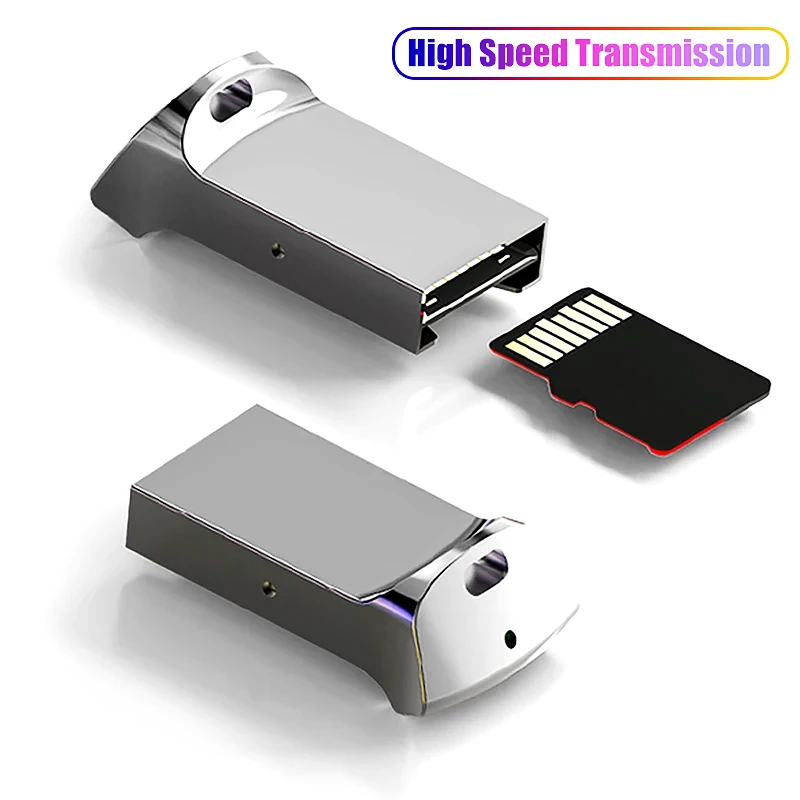 Adaptador Lector Micro SD USB para PC y Portátil – Aluminum - imagen 4