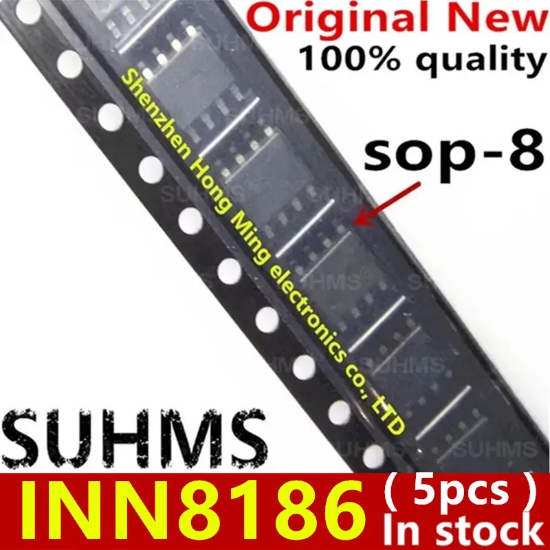 Chipset INN8186 vista frontal