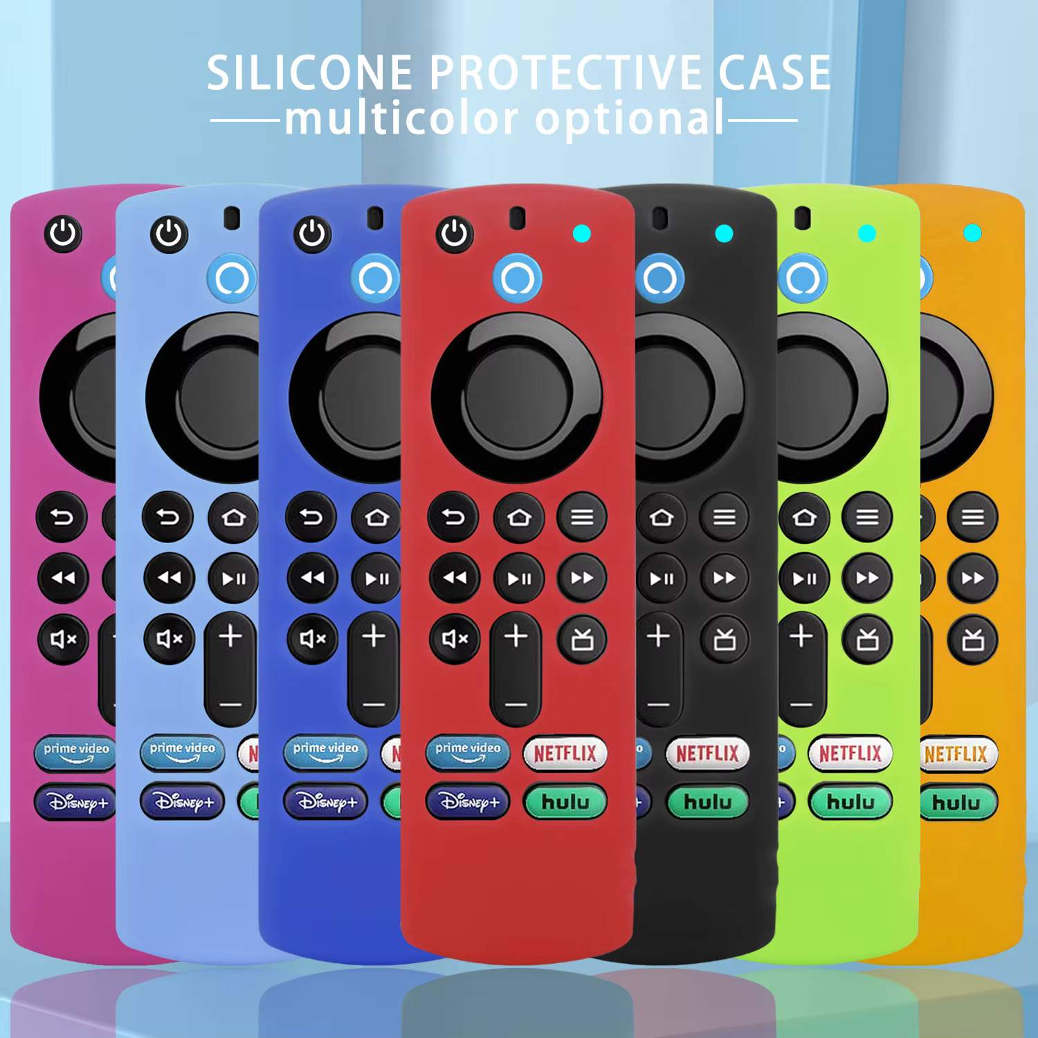 Amazon Fire TV Stick 3ª Gen. – Funda de Silicona para Mando - imagen 3