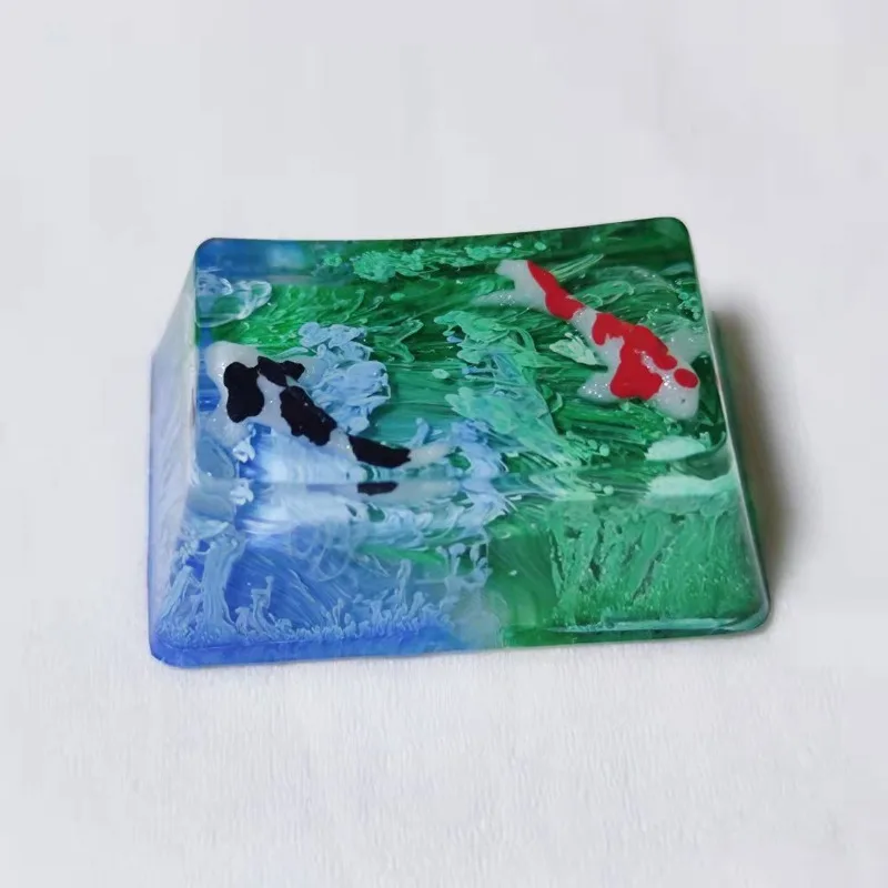 Keycap Resina Koi Carp para Teclado Mecánico Gaming - imagen 5