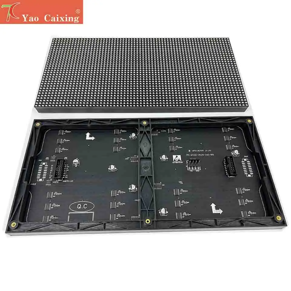 Detalle de módulos LED ensamblados