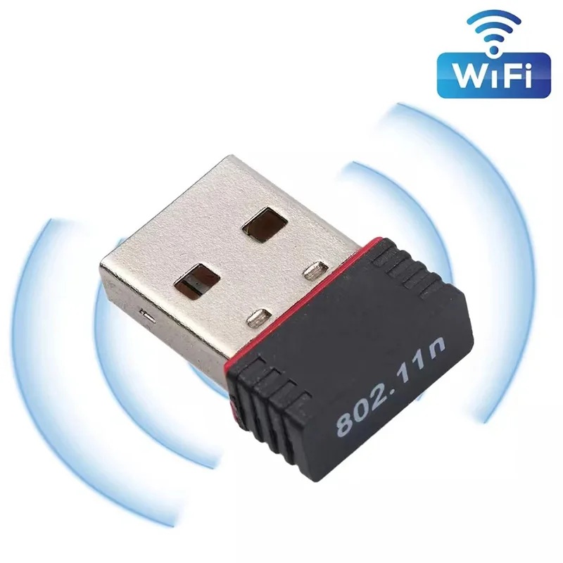 Vista lateral del dongle con indicador LED