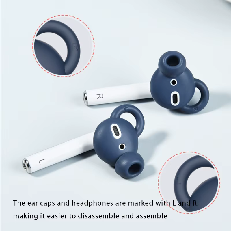 Puntas de silicona anticaída para AirPods 1/2