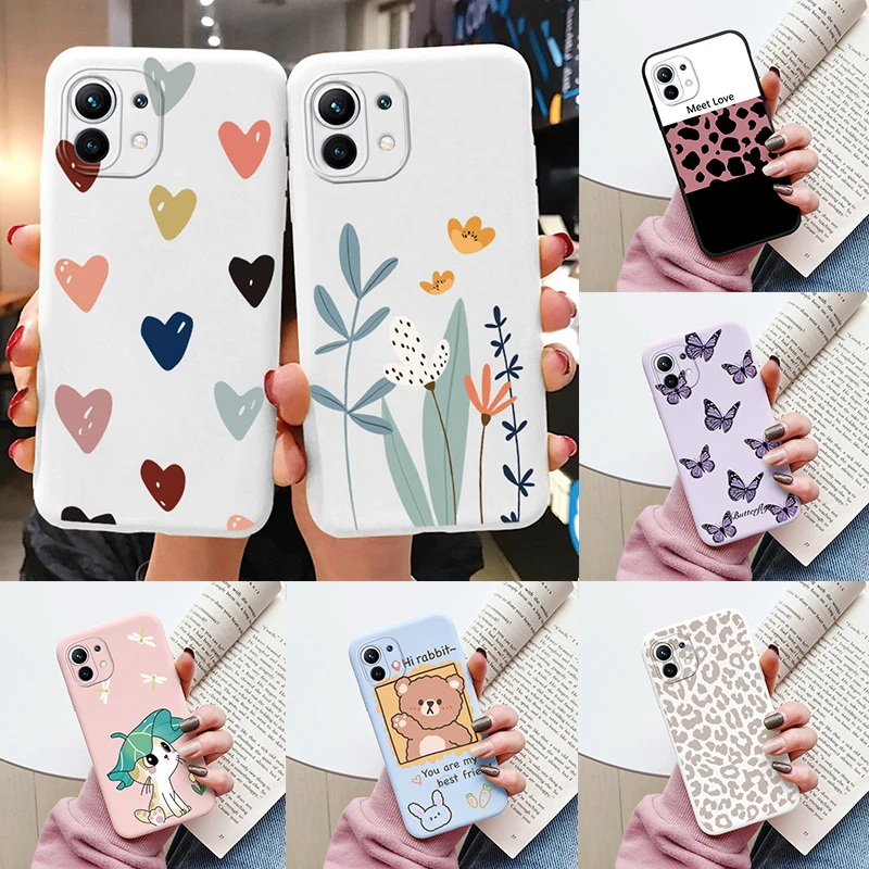 Xiaomi Mi 11 Lite 5G NE Funda Floral TPU Suave - Protección Decorativa - imagen 4