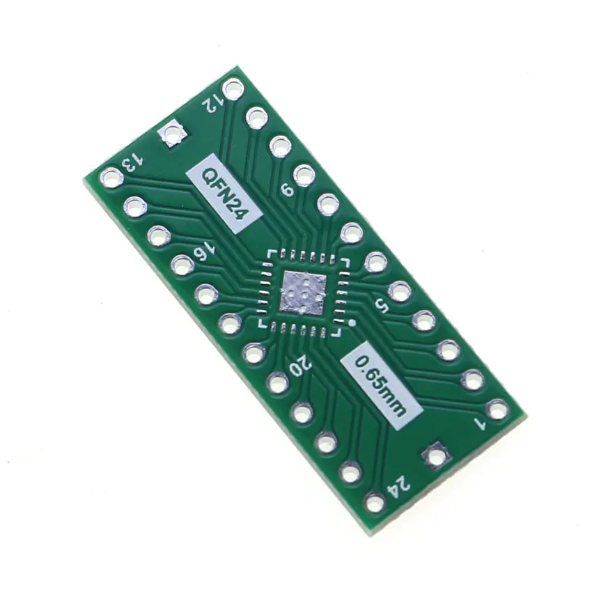 Detalle del patrón de soldadura y las pistas de la PCB