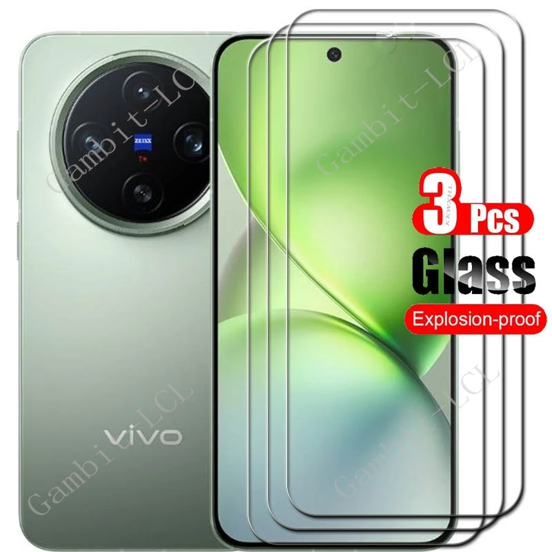 Vidrio templado aplicado sobre el Vivo X200 Pro Mini mostrando bordes redondeados