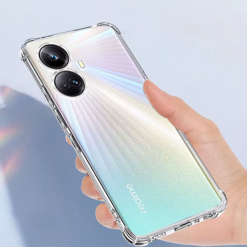 Funda trasera mostrando la superficie lisa y libre de manchas