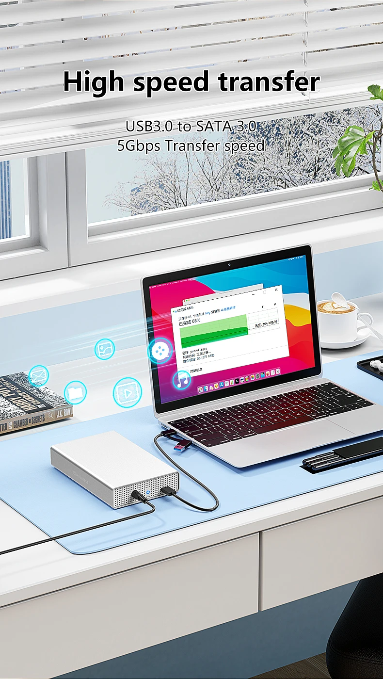 Detalle del puerto USB-C