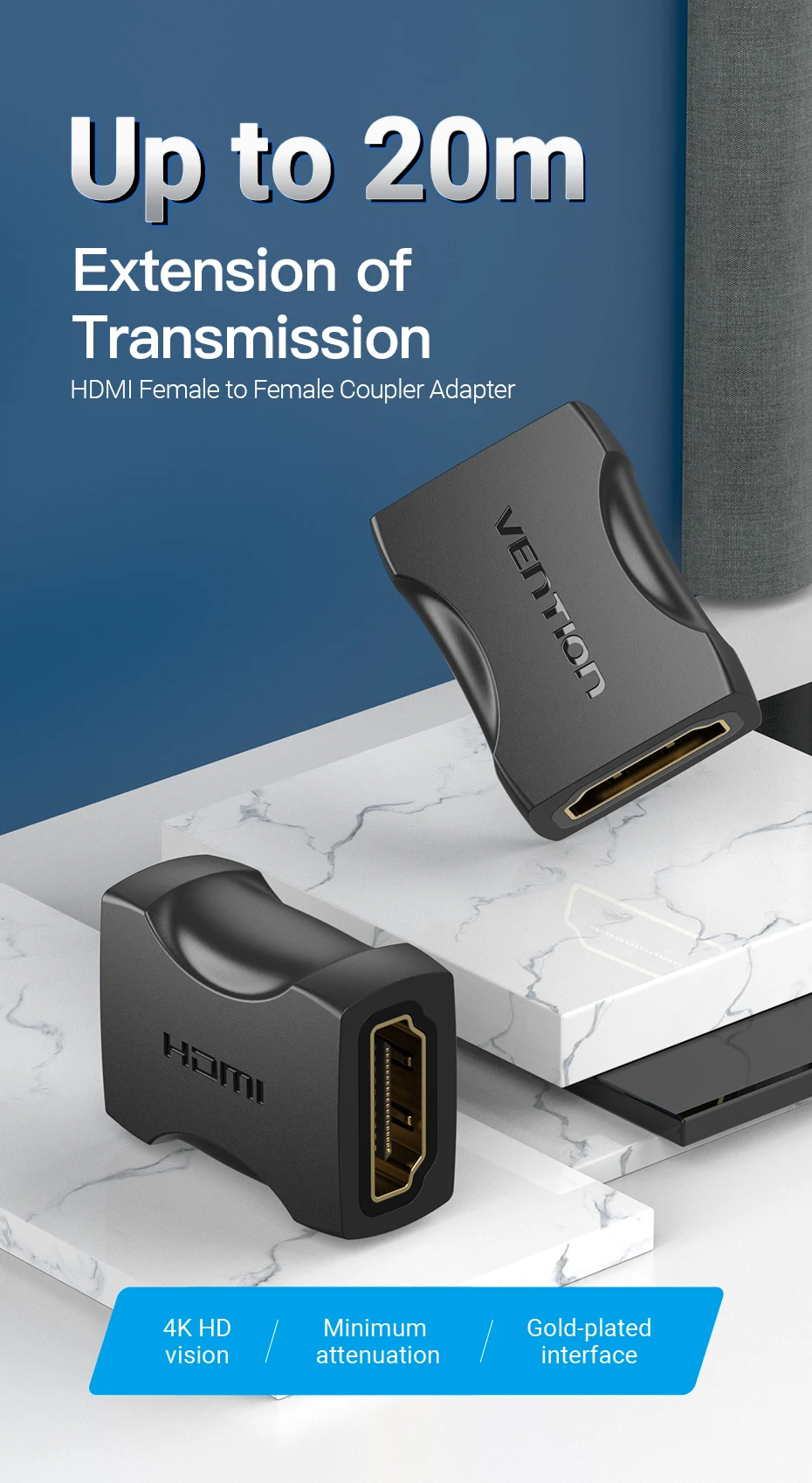 Extensión HDMI 4K