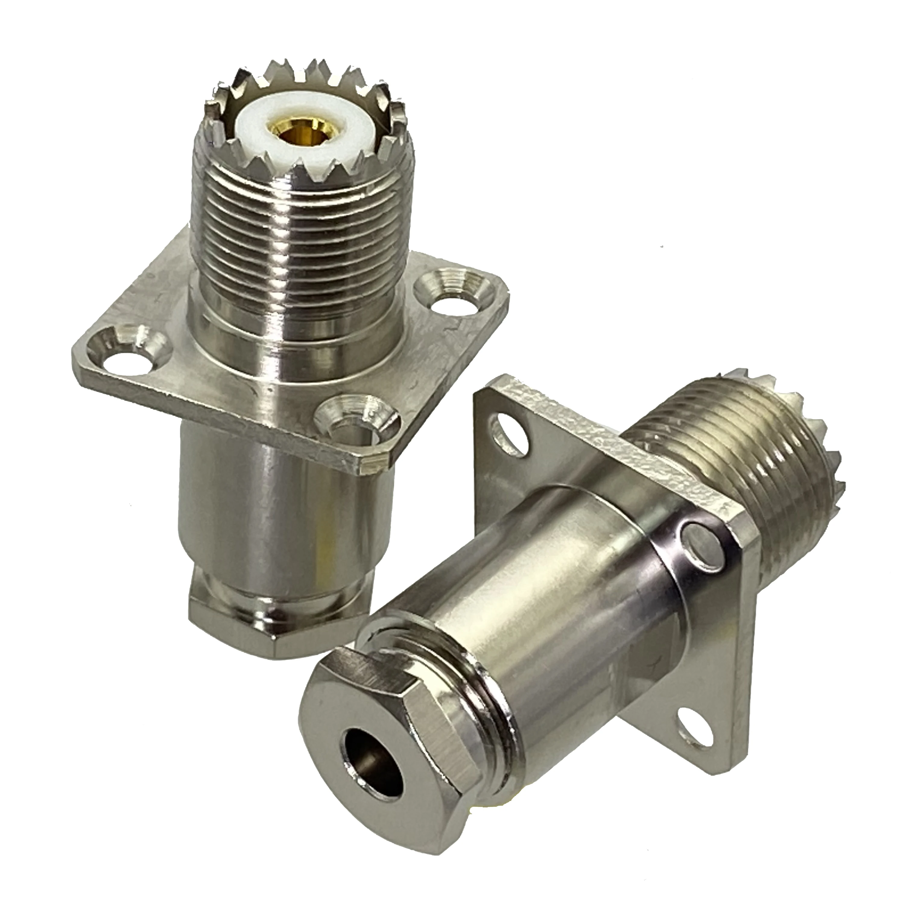 Conector UHF SO239 hembra brida para RG8 LMR400