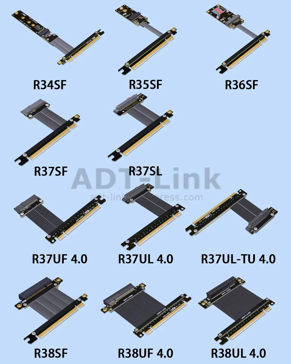 Vista del conector y PCB