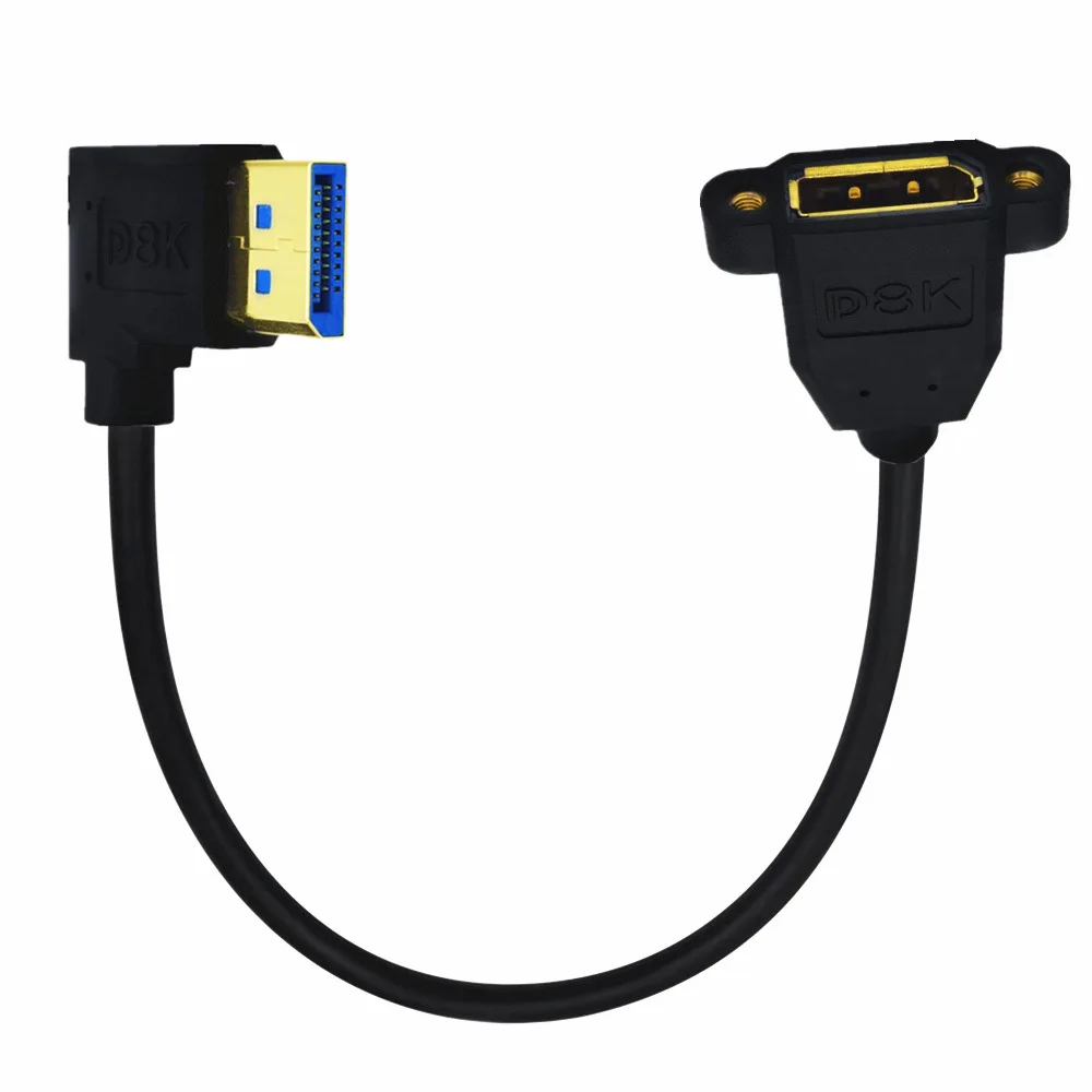 Cable Extensión DisplayPort 8K DP 1.4 Macho a Hembra - imagen 3