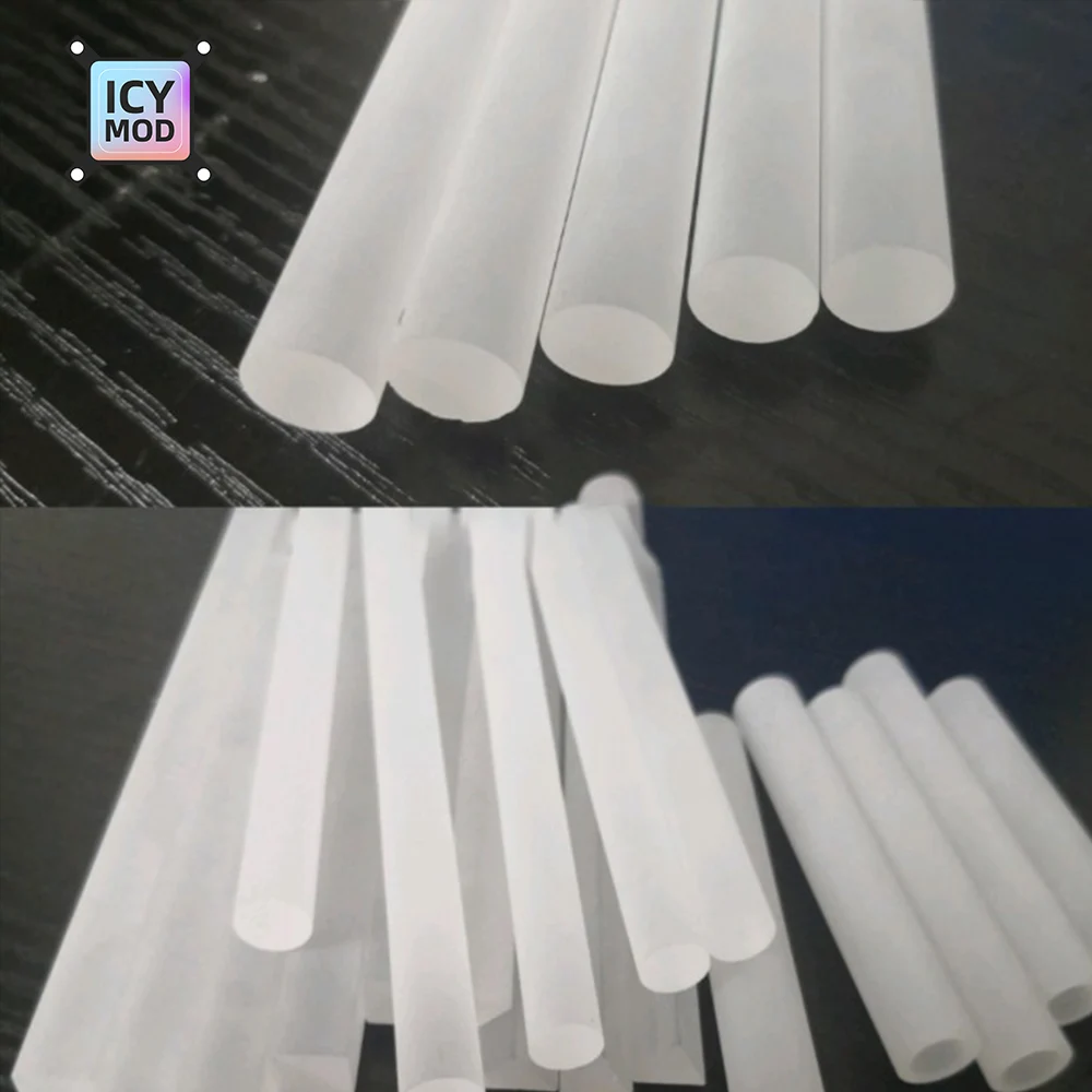 Tubo PMMA mate para refrigeración líquida – diseño esmerilado duro - imagen 3