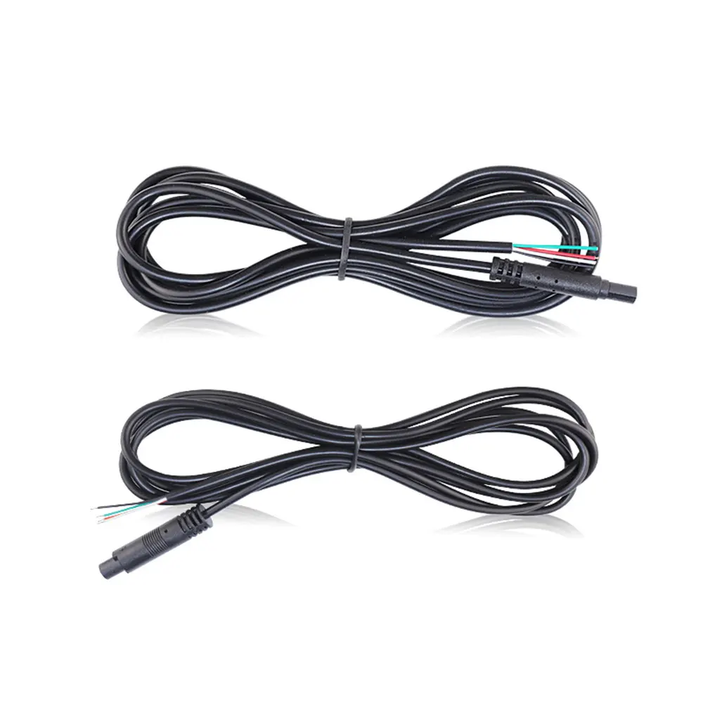 YUXI Cable Extensión Cámara Coche 4 Pines Hembra/Macho Visión Trasera - imagen 2