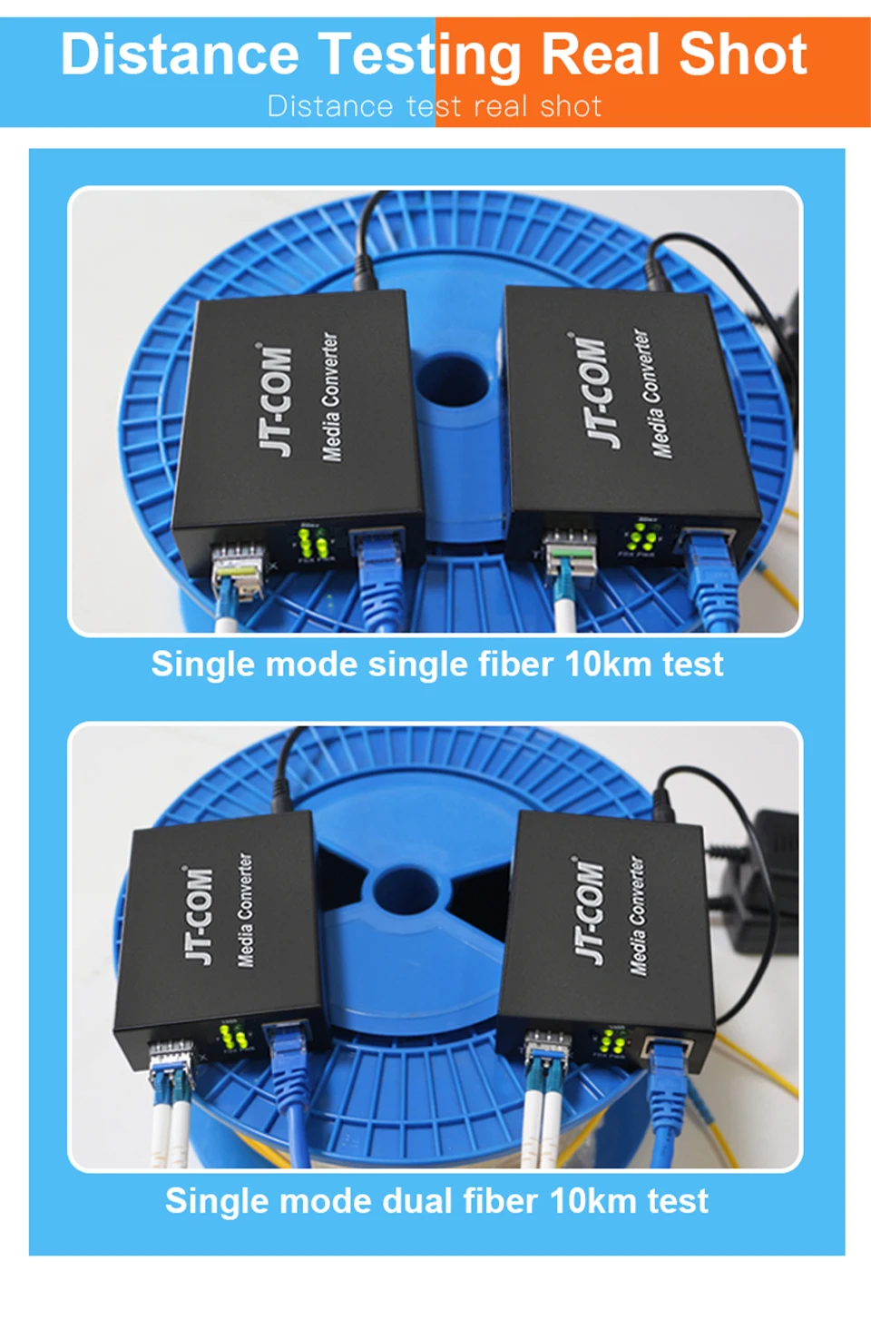 Módulo SFP+ instalado en switch
