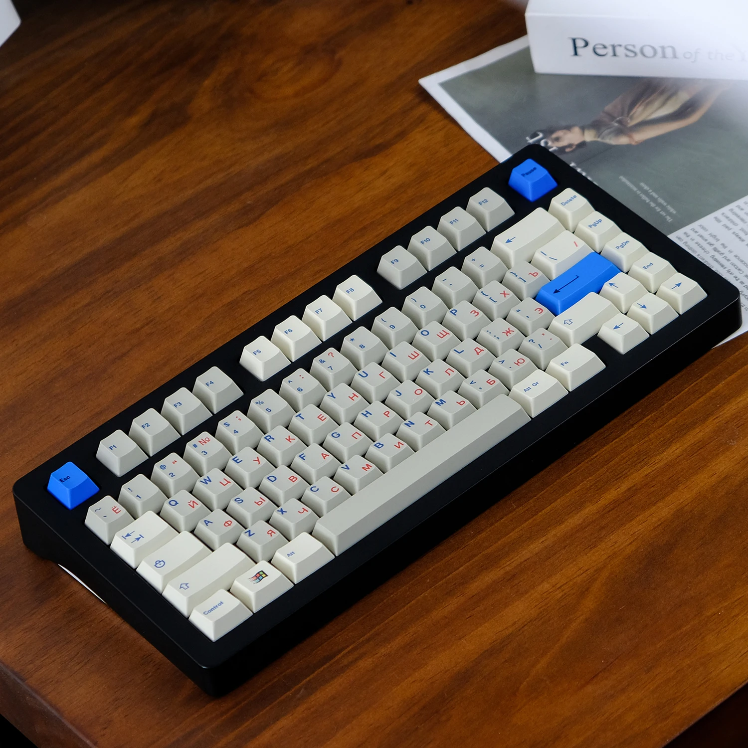 Detalle de keycaps sublimación dye
