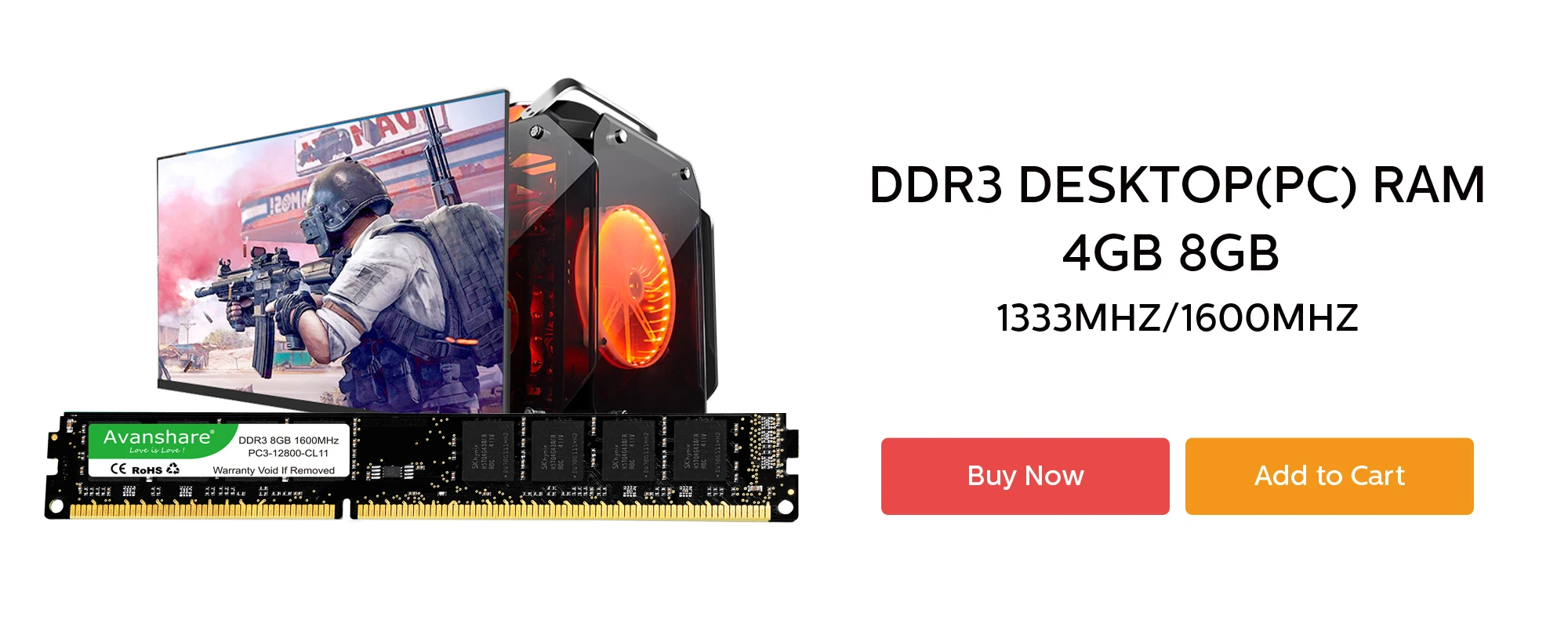 Módulo de memoria RAM Avanshare DDR5