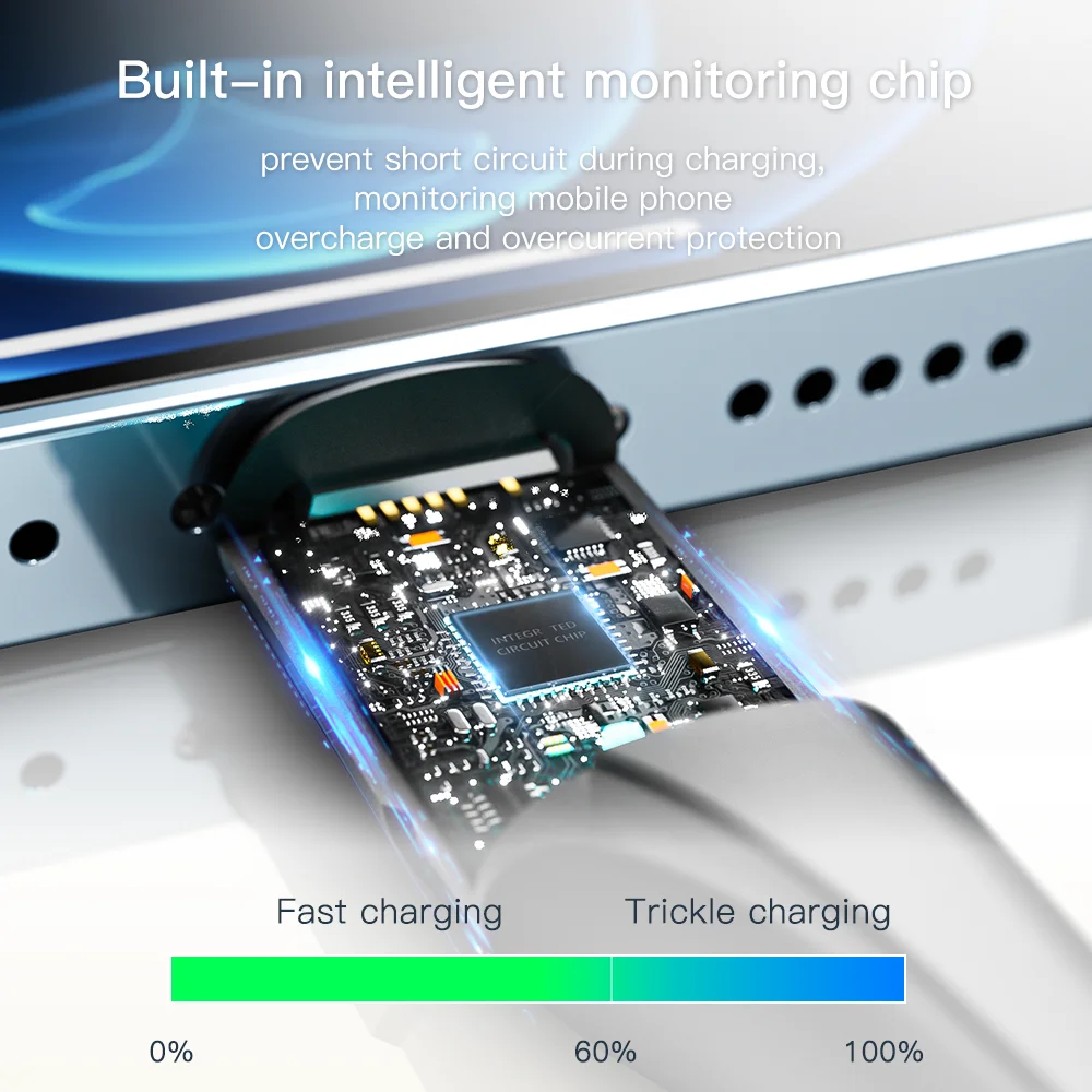 Cable USB-C a Lightning Essager carga rápida iPhone iPad - imagen 3