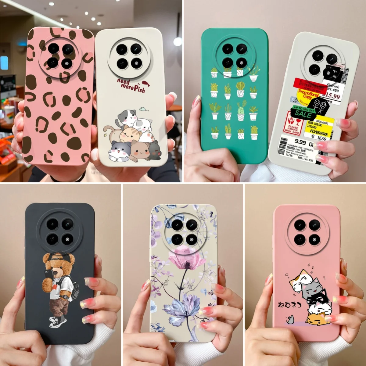 Funda Silicona OPPO Realme 12X 5G – Carcasa Dibujos Antigolpes - imagen 4