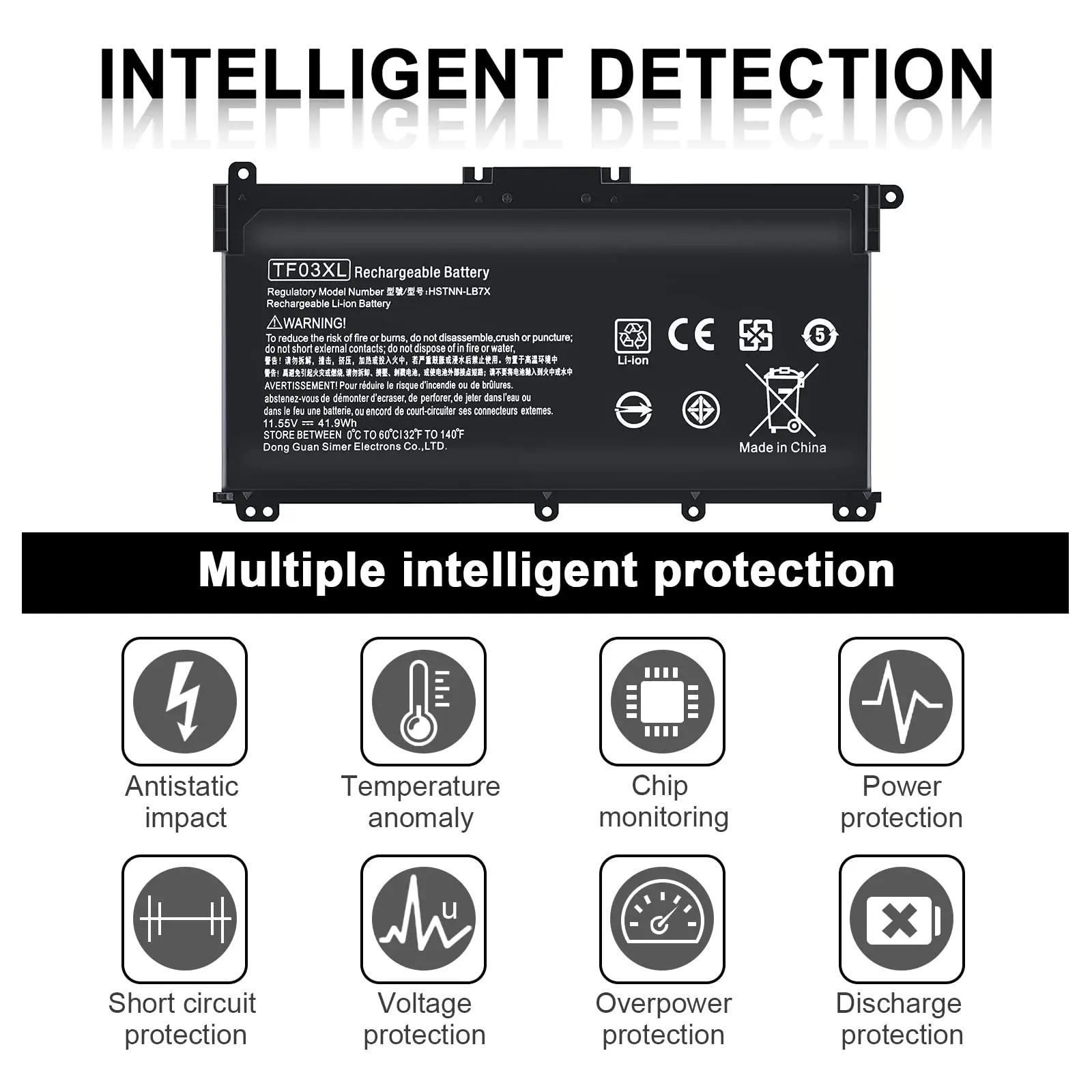 HP Pavilion TF03XL - vista lateral