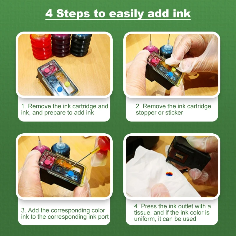 TONEY KING Cartucho de Tinta Compatible HP 901XL OfficeJet - imagen 5