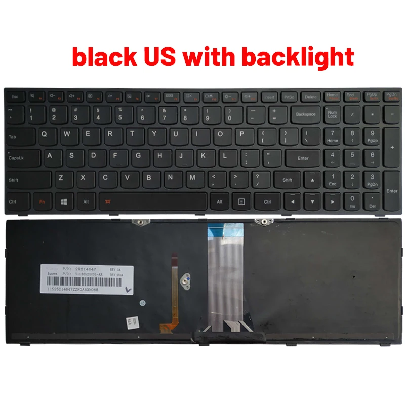 Teclado listo para instalar en el portátil