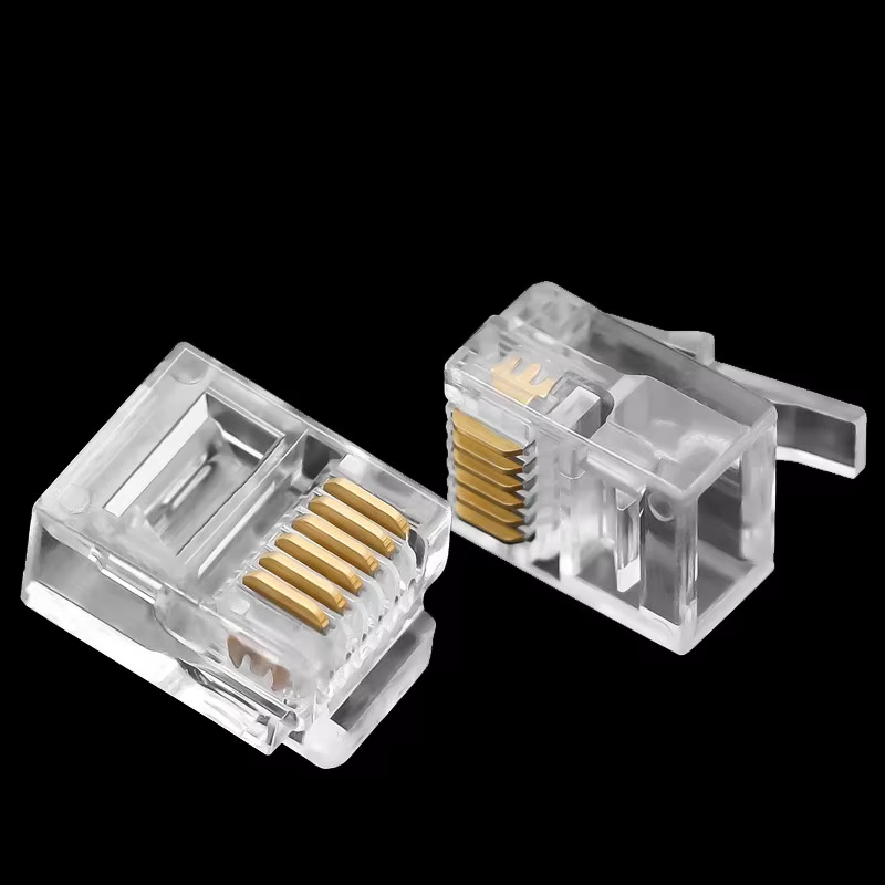 Conector RJ11 en montaje