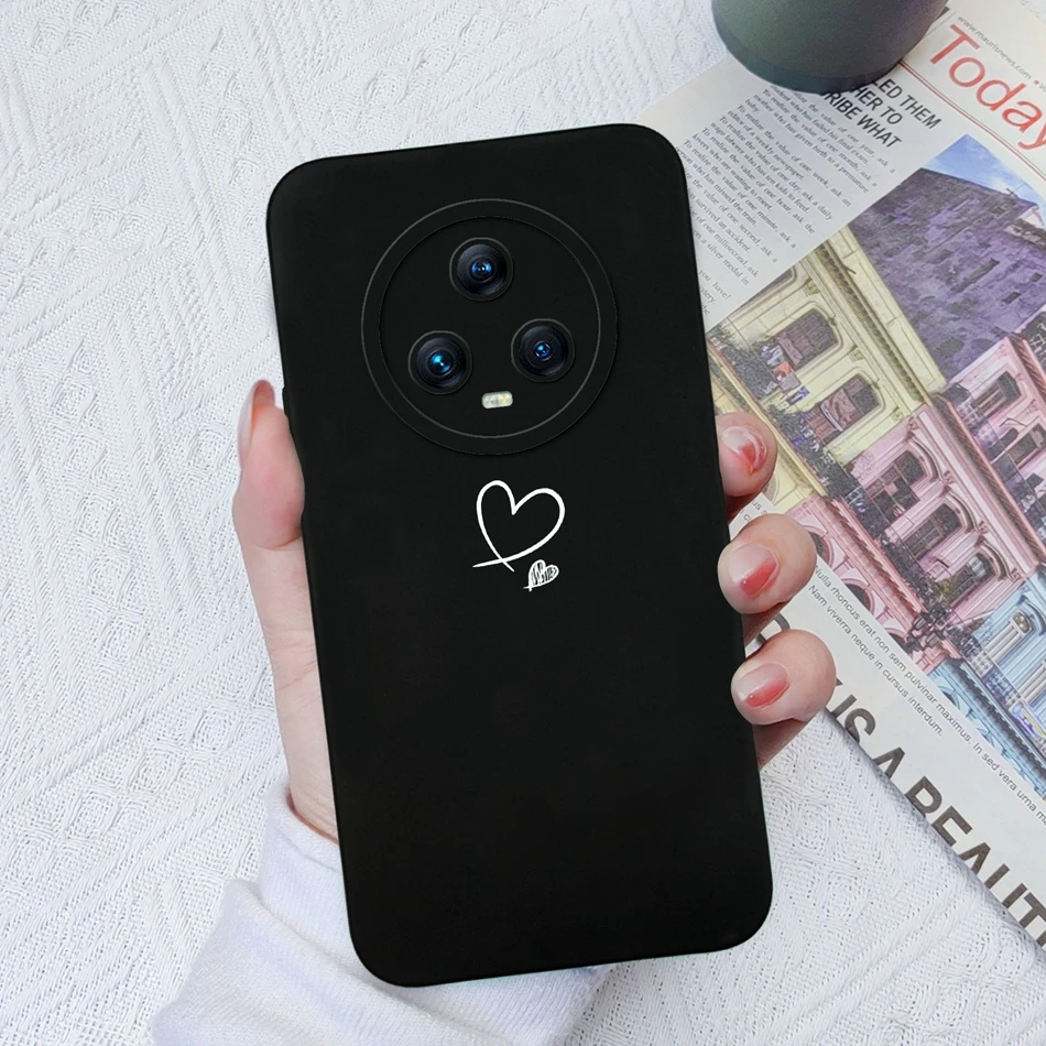 Honor Magic5 Pro Funda Silicona Líquida con Protección de Cámara - imagen 3