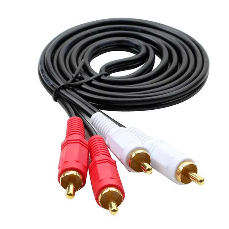 Cable Audio 2 RCA Macho–Macho Estéreo DVDSonido TV 1,5 M - imagen 4