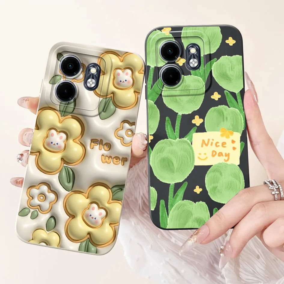 Funda Infinix Hot 50i - X6531/X6531B, Smart 9 X6532 con corazones - imagen 5