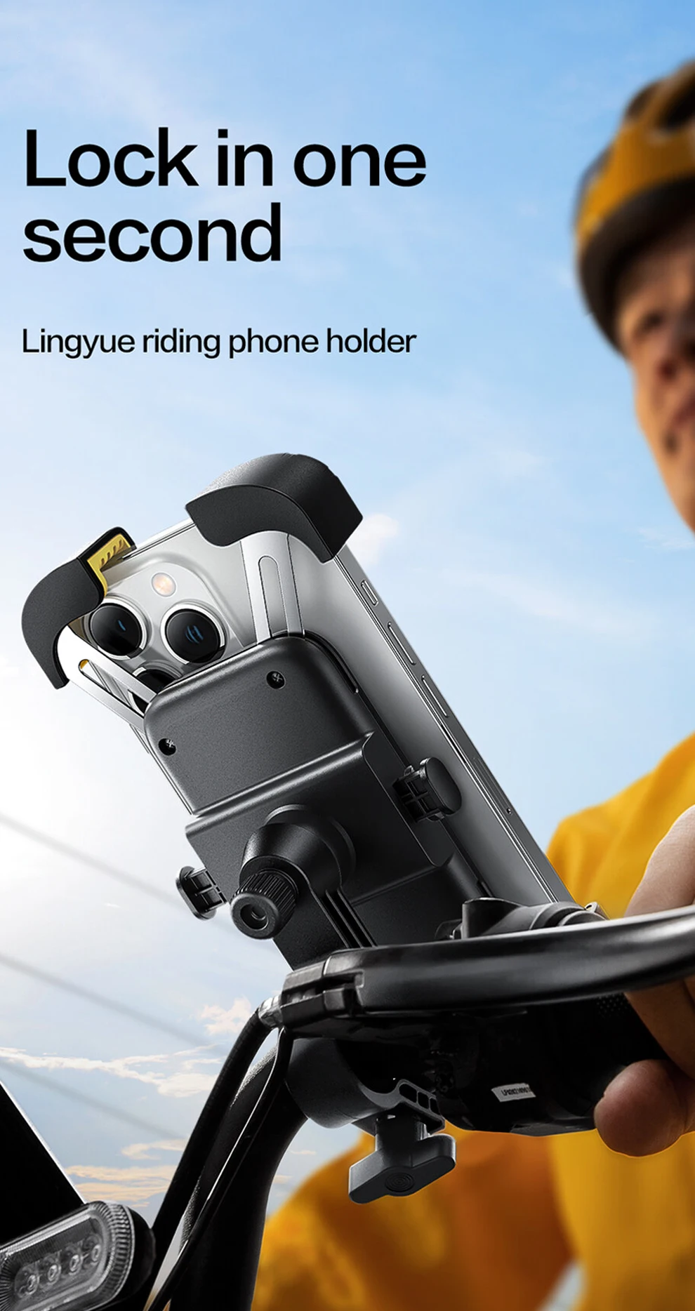 Detalle del mecanismo de ajuste y agarre