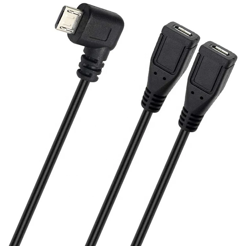 Detalle del conector macho en ángulo