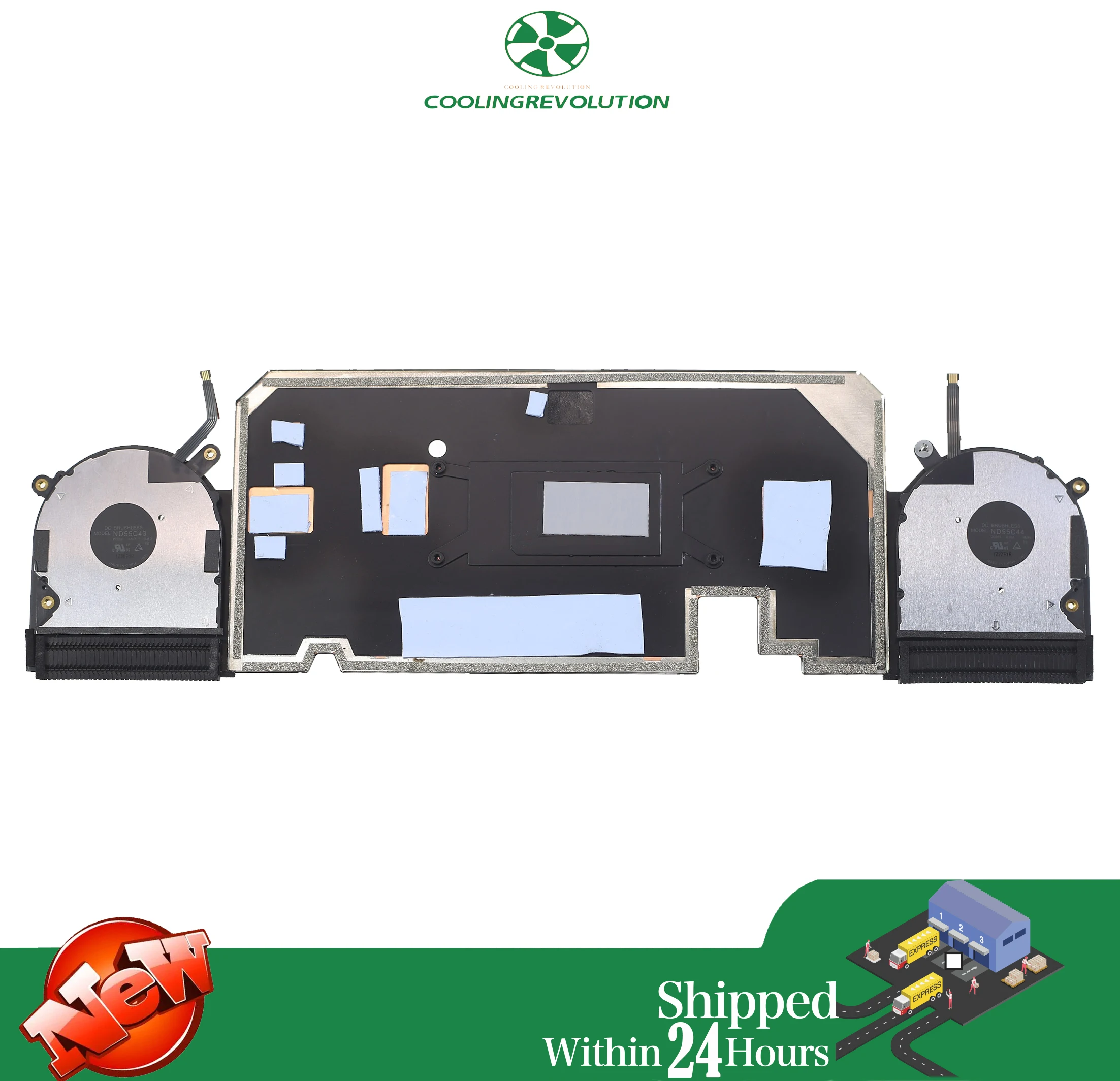 Ventilador COOLING REVOLUTION para Dell XPS 13 7390