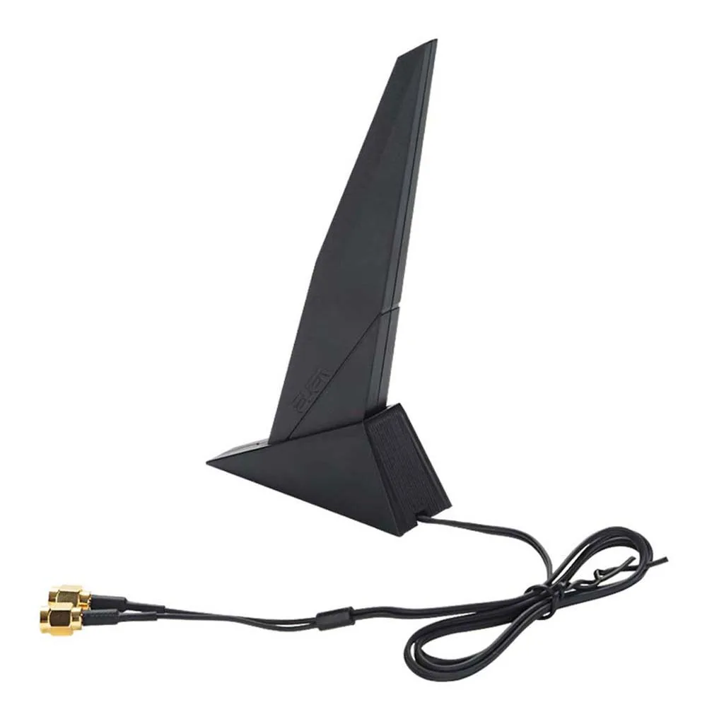Detalle de la antena y su base magnética