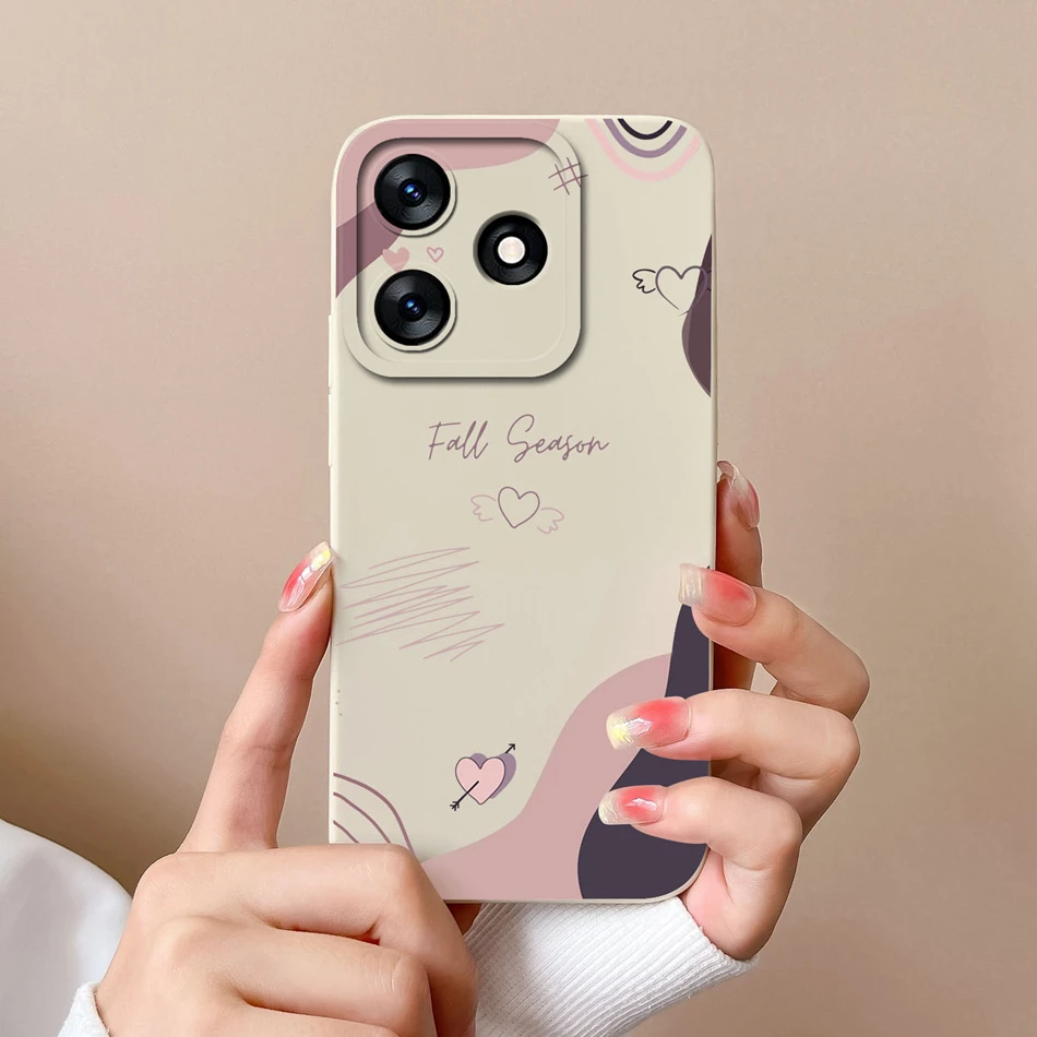 Funda Silicona Tecno Spark 10 Pro con Corazón – Protección Cámara - imagen 4