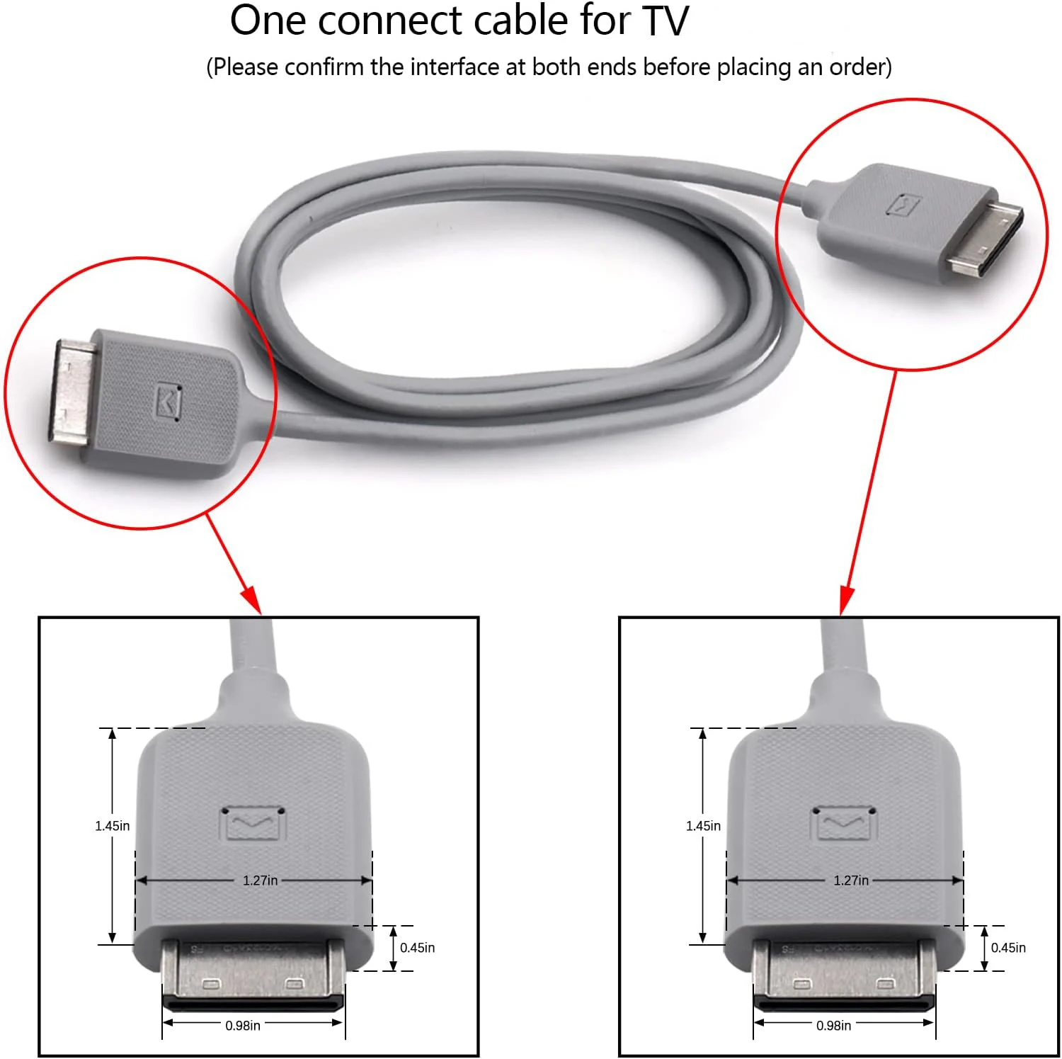 Cable Alimentación TV Samsung LED MU7000 MU8000 – Compatible - imagen 3
