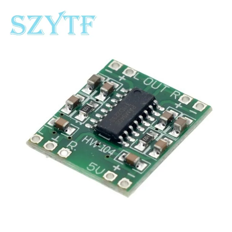 Mini Amplificador Bluetooth USB PAM8403 - 5W x 2 DIY - imagen 2