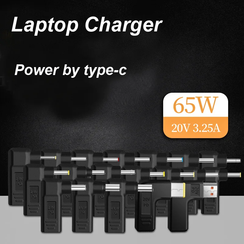 Adaptador USB-C a DC Universal para portátil