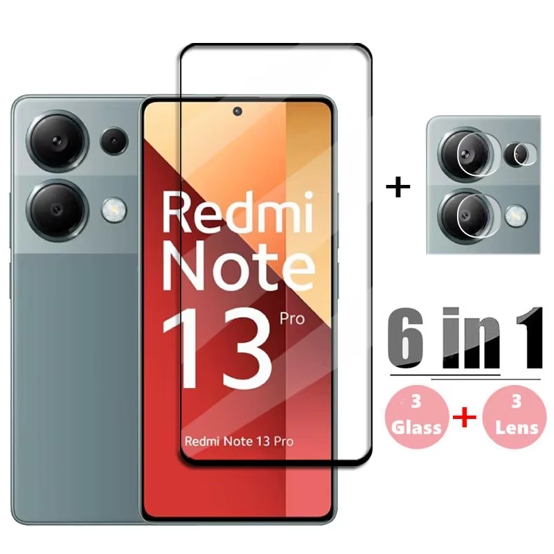 Protector de pantalla Youthsay instalado en Redmi Note 13 Pro