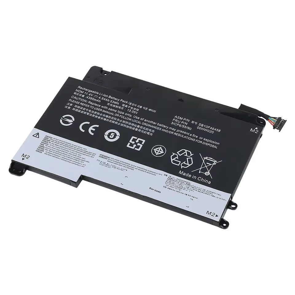 Detalle de la batería compatible con Lenovo Yoga