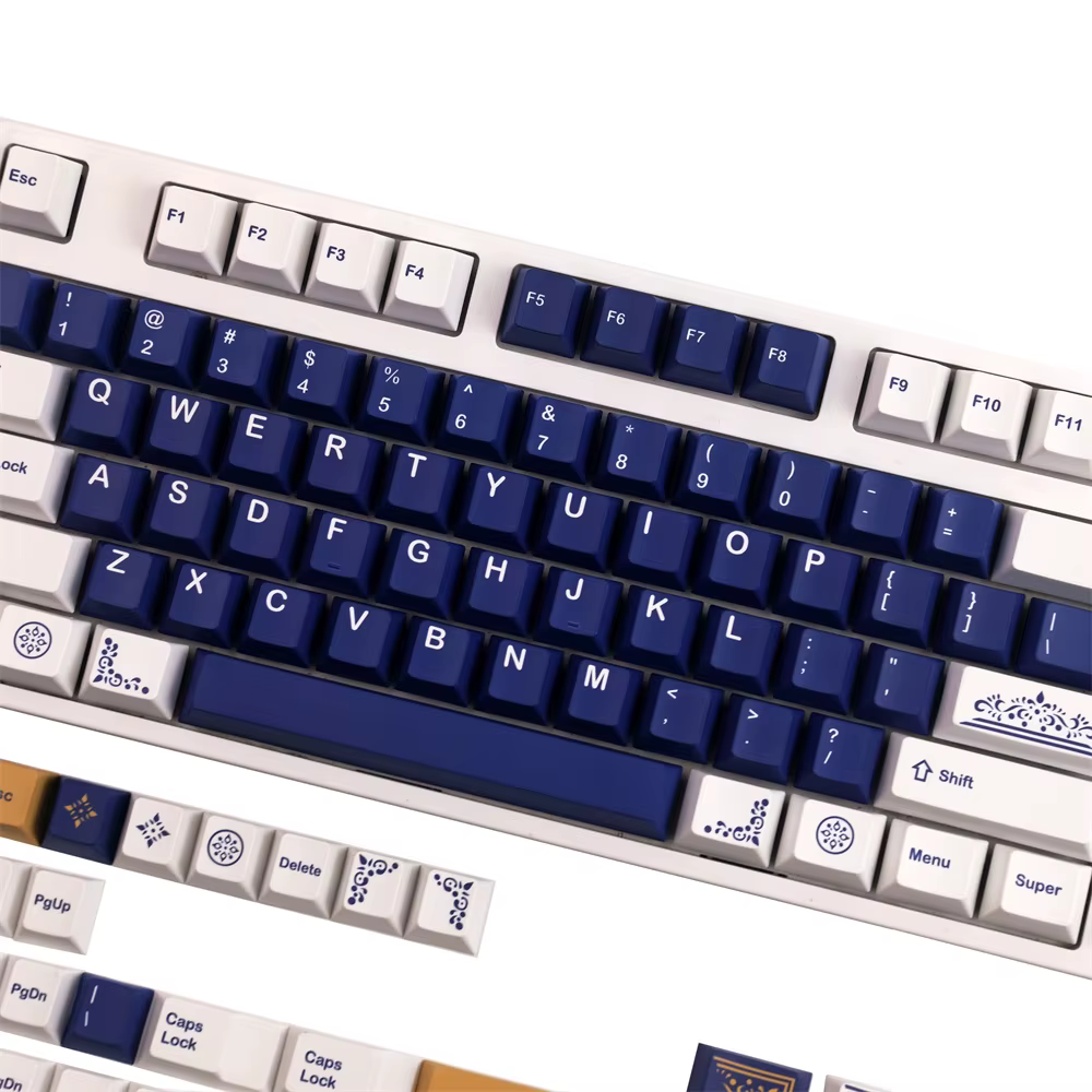 Comparación con keycaps ABS