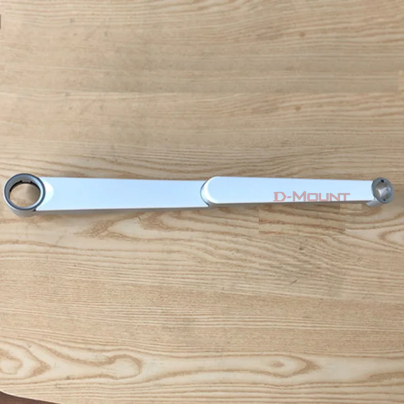 Brazo Monitor Doble Plegable Aluminio Ajustable Extensión Larga - imagen 2